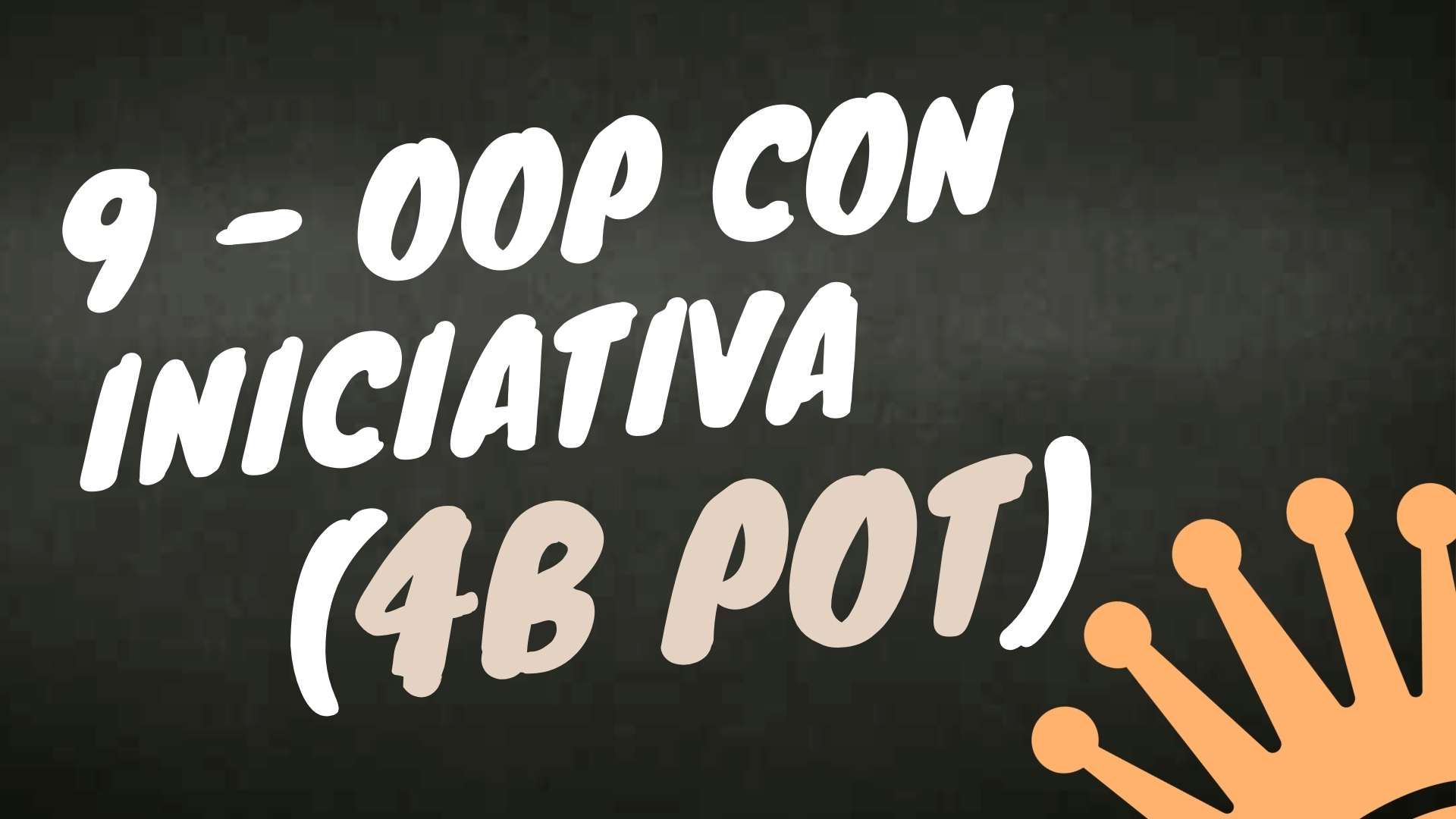 4bpot oop con iniciativ
