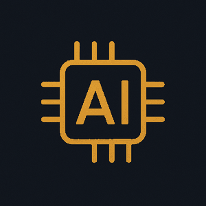 Icono ai minimalista 300px optimo